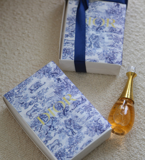 blue dior gifts